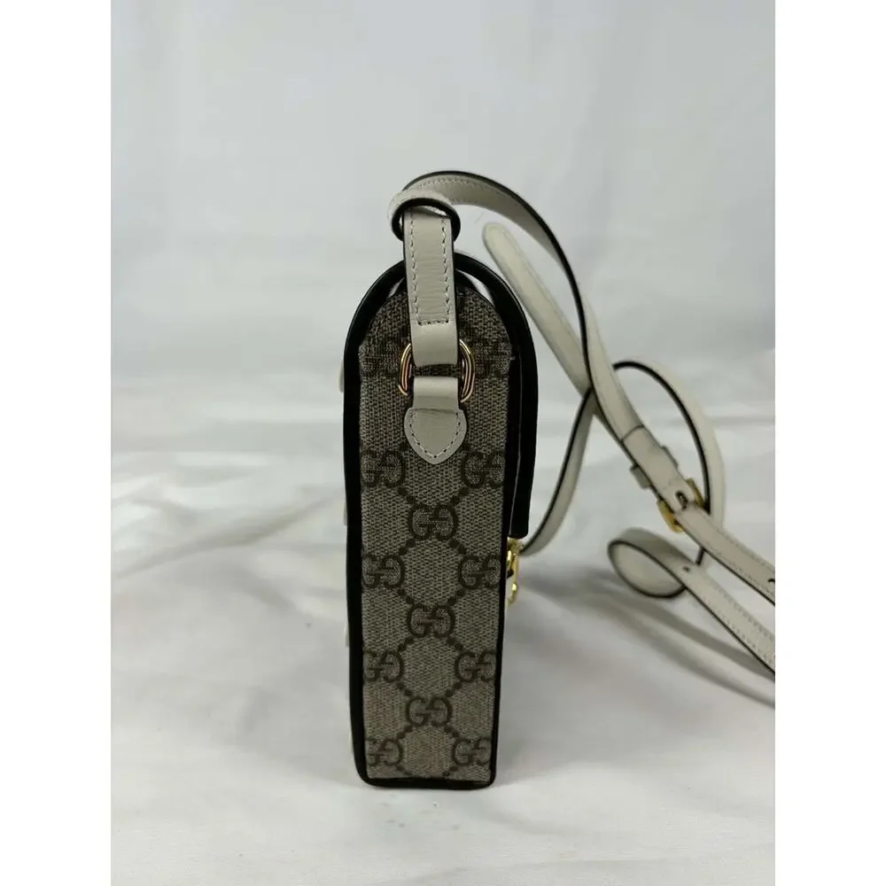 Gucci GG Supreme Horsebit 1955 Mini Vertical Bag SPB-EB-367461